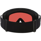 Oakley Flow Scape L Low Bridge Fit Snow Goggles Matte Black Prizm Argon Iridium Lens 2027 Goggles
