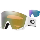 Oakley Flow Scape L Low Bridge Fit Snow Goggles Matte White Prizm Sage Gold Iridium Lens 2027 Goggles