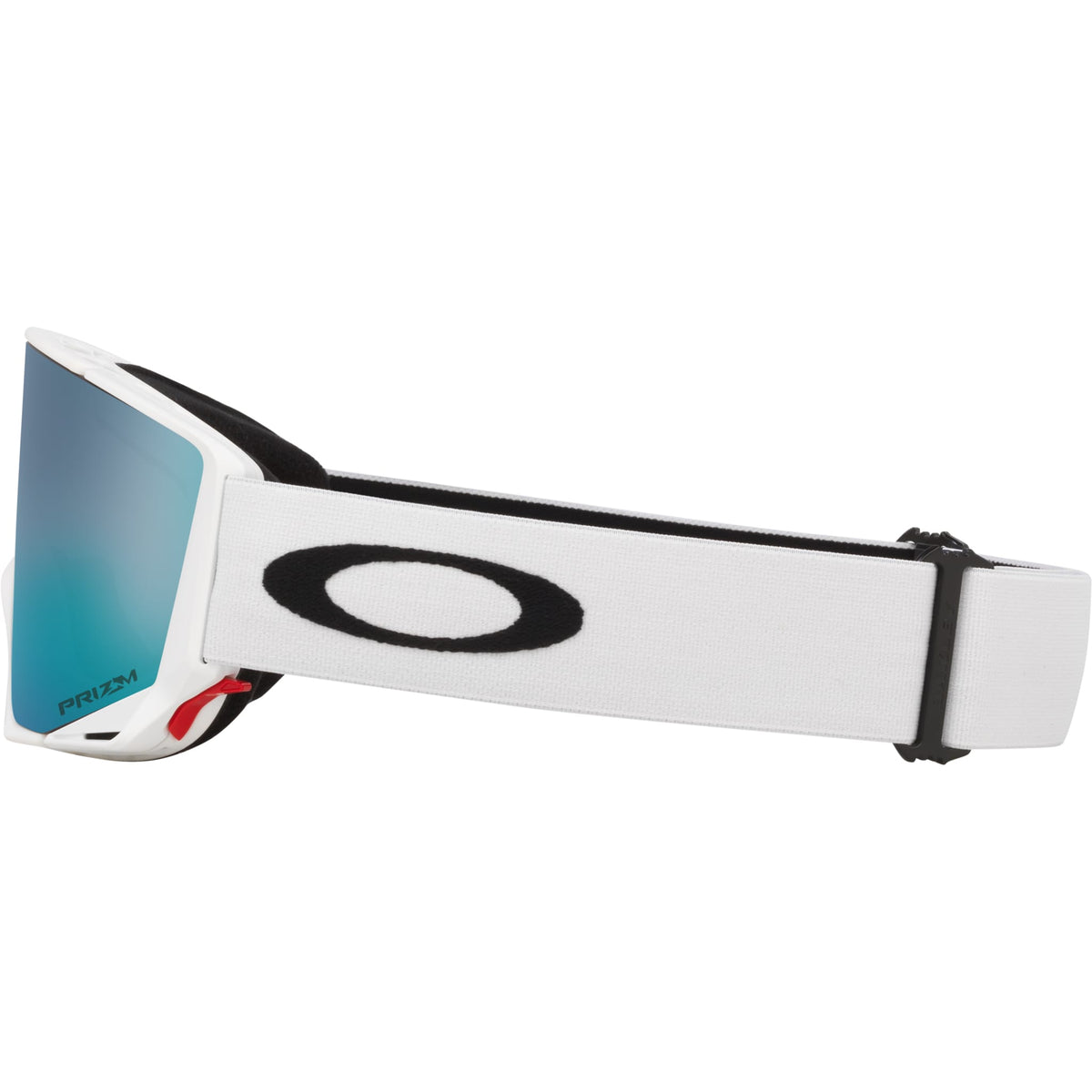 Oakley Flow Scape L Low Bridge Fit Snow Goggles Matte White Prizm Sapphire Iridium Lens 2027 Goggles