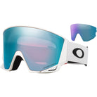 Oakley Flow Scape L Low Bridge Fit Snow Goggles Matte White Prizm Sapphire Iridium Lens 2027 Goggles
