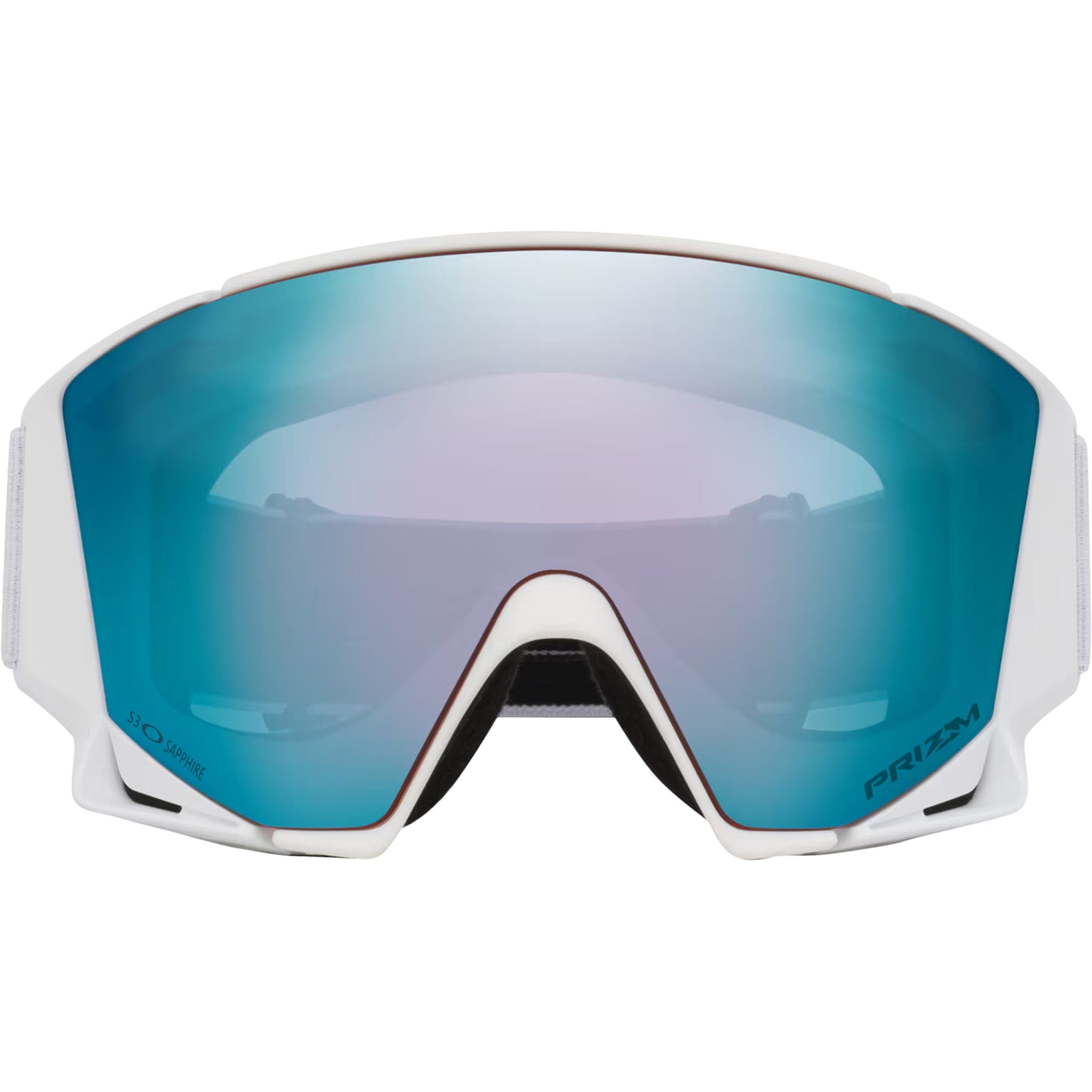 Oakley Flow Scape M Alt Fit Snow Goggles Matte White Prizm Snow Sapphire Goggles