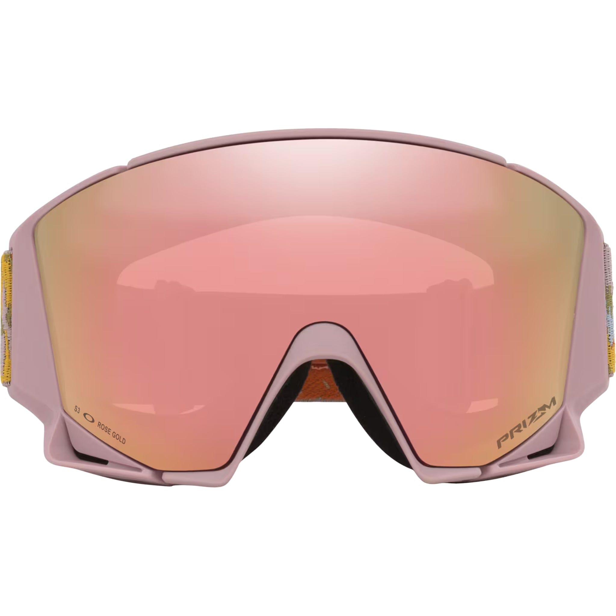 Oakley Flow Scape M Alt Fit Snow Goggles Toadstool Static Prizm Snow Rose Gold Iridium & Prizm Snow Iced Iridium Goggles