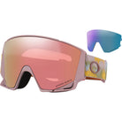 Oakley Flow Scape M Alt Fit Snow Goggles Toadstool Static Prizm Snow Rose Gold Iridium & Prizm Snow Iced Iridium Goggles