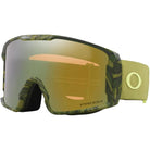 Oakley Line Miner L Goggle Jamie Anderson Prizm Snow Sage Gold Iridium Lens Goggles