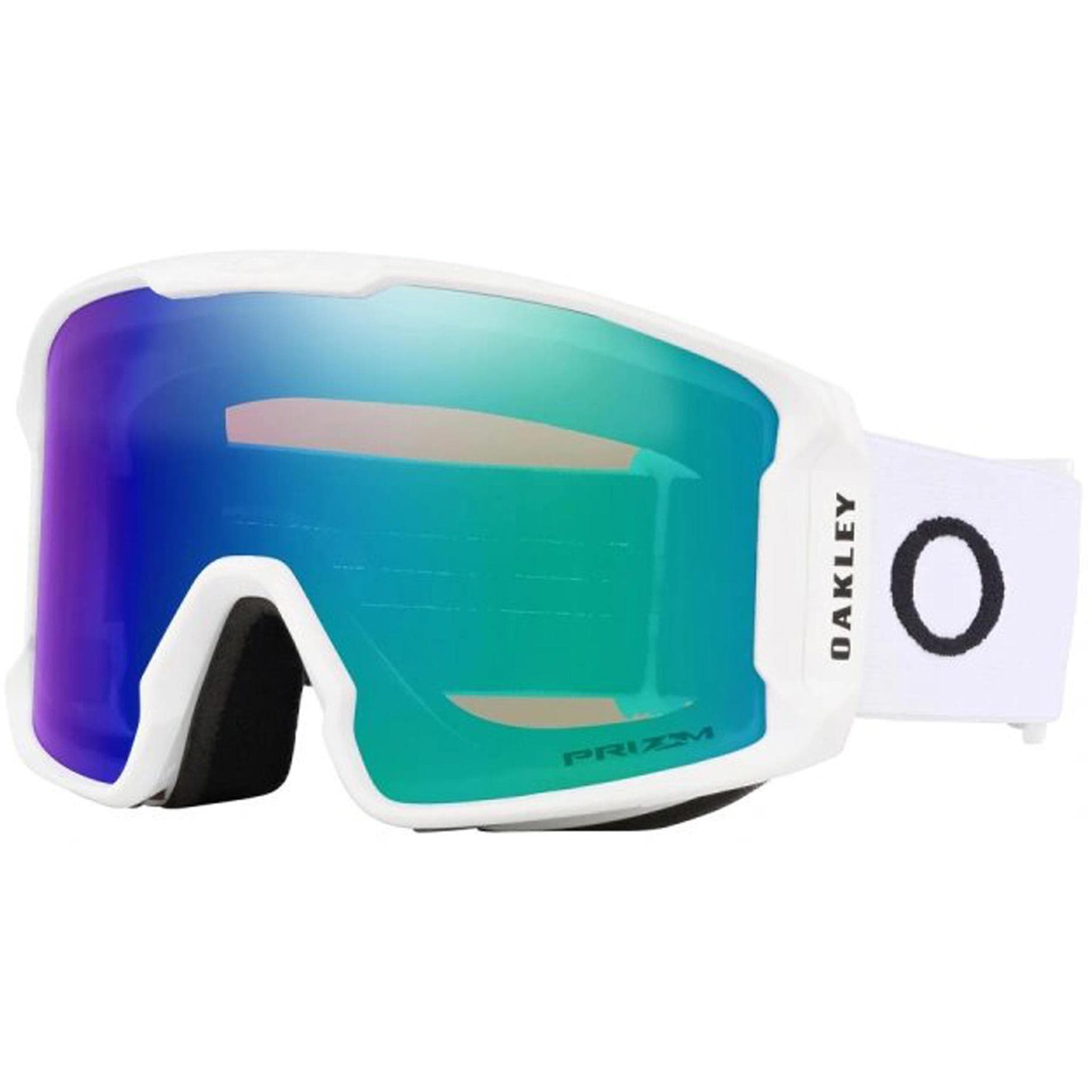 Oakley Line Miner L Goggle Matte White Prizm Argon Iridium Lens Goggles