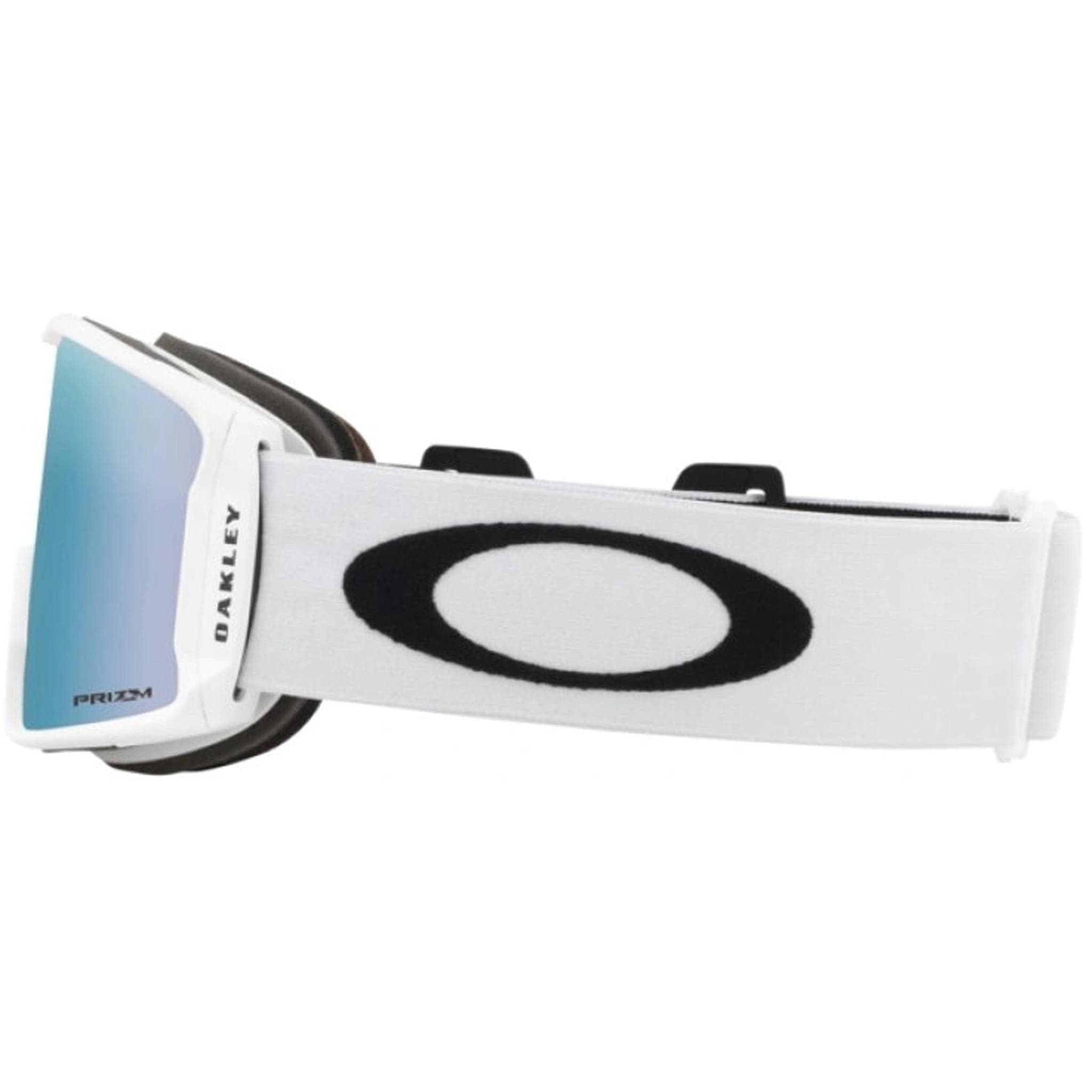 Oakley Line Miner L Goggle Matte White Prizm Snow Sapphire Iridium Lens Goggles