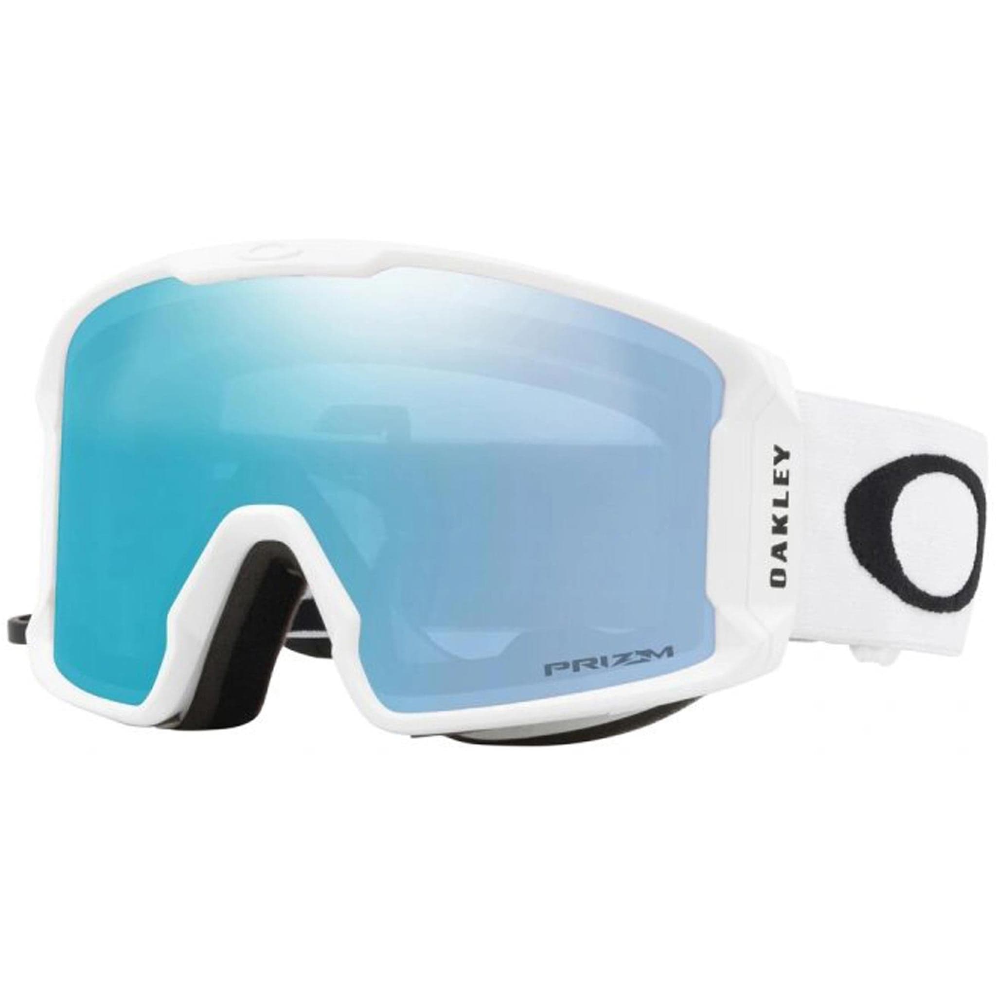 Oakley Line Miner L Goggle Matte White Prizm Snow Sapphire Iridium Lens Goggles