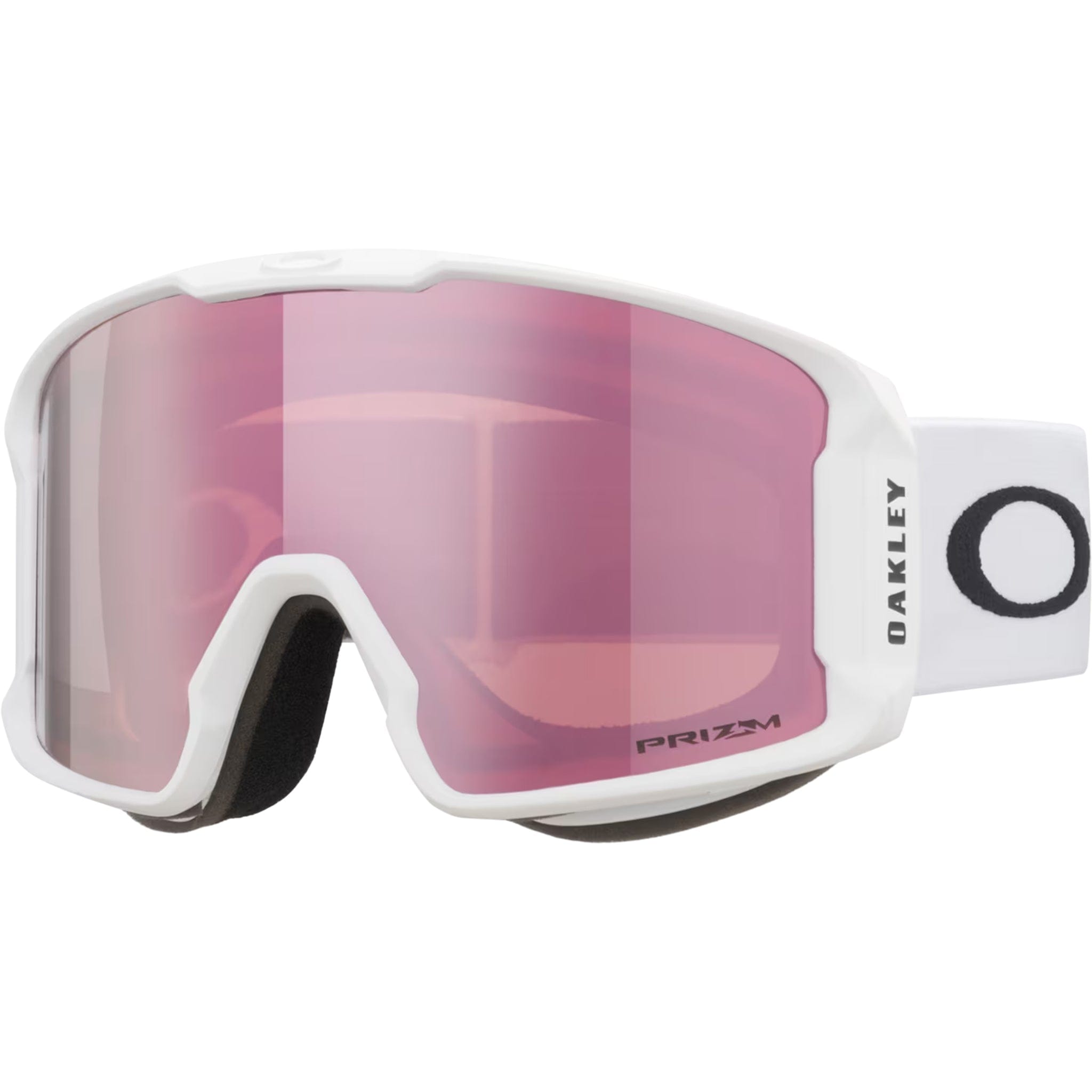 Oakley Line Miner L Matte White Prizm Rose Gold Iridium Goggles