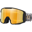 Oakley Line Miner L Snow Goggles Gold Camo Prizm Snow 24K Iridium Lens 2027 Goggles