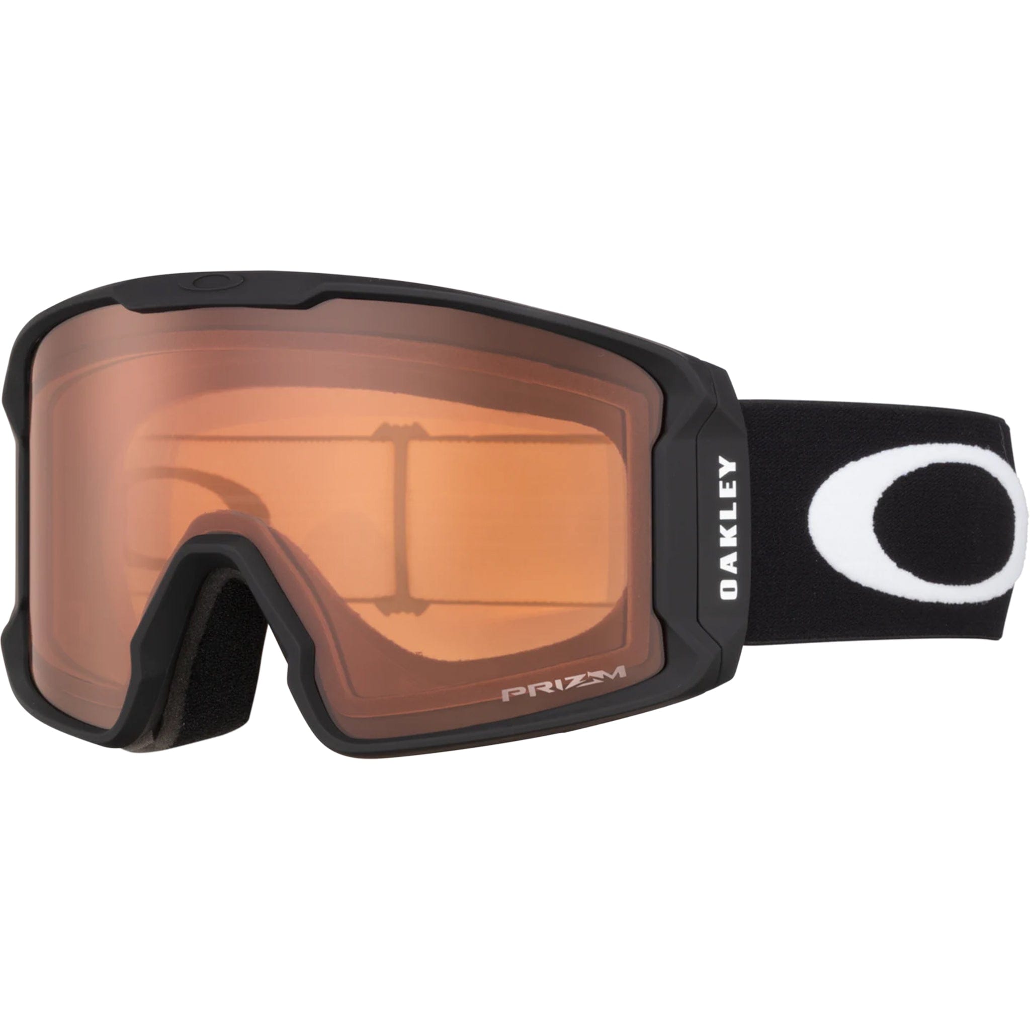 Oakley Line Miner L Snow Goggles Matte Black Prizm Persimmon Goggles