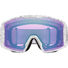 Oakley Line Miner L Snow Goggles Matte White Ghost Text Prizm Iced Iridium Goggles