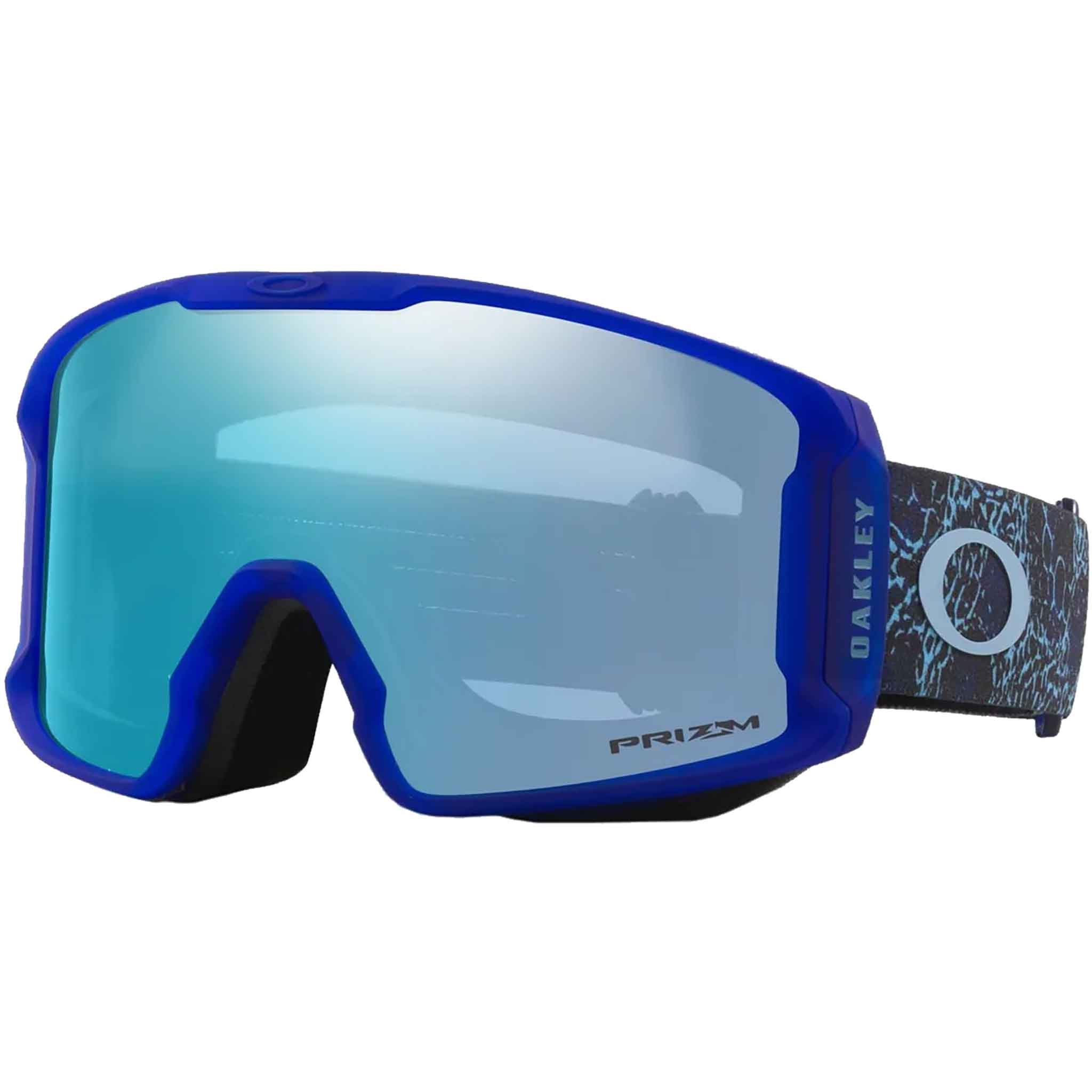 Oakley Line Miner M Goggle Crystal Blue Cell Prizm Snow Sapphire iridium Goggles