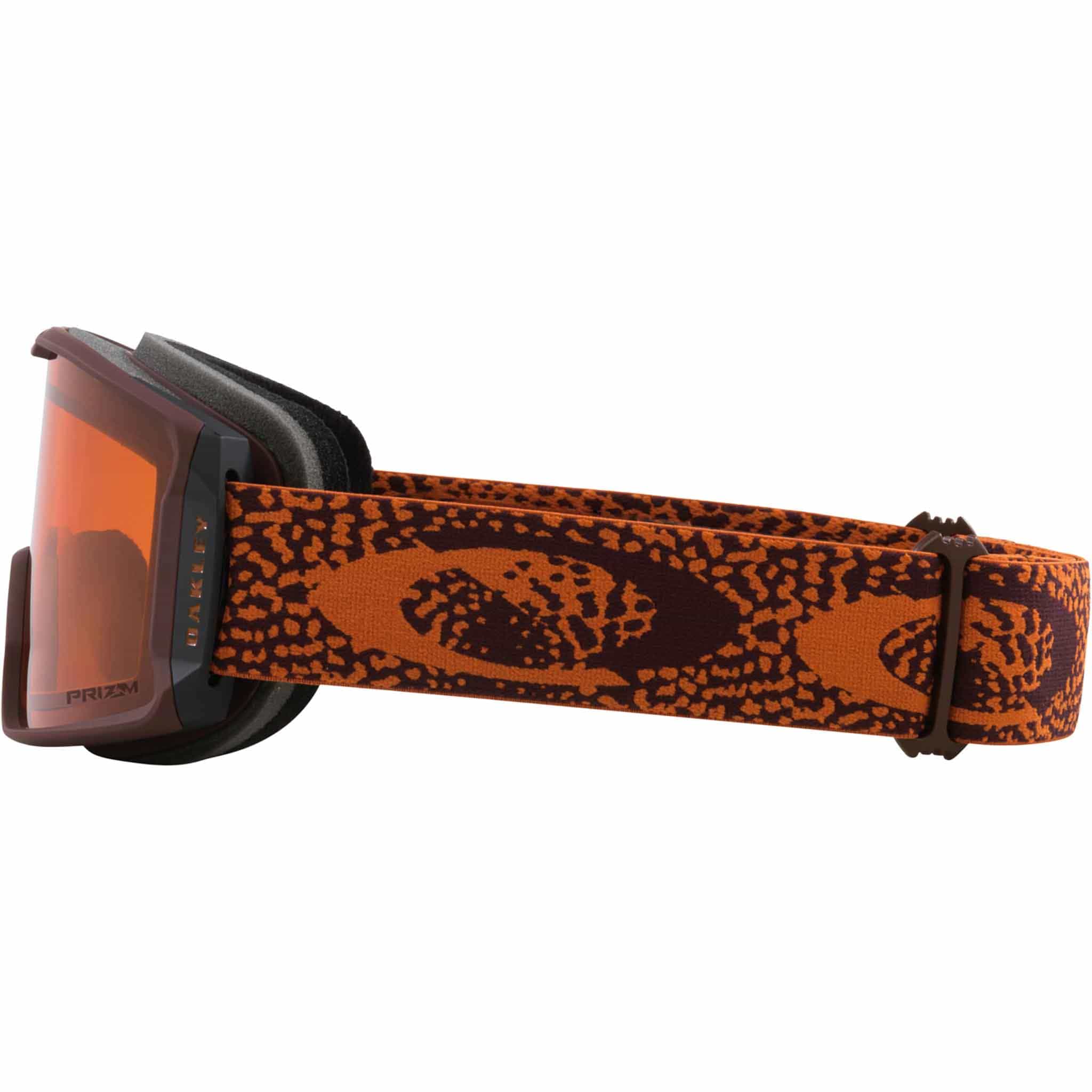 Oakley Line Miner M Goggle Ginger Digital Ellipse Prizm Snow
