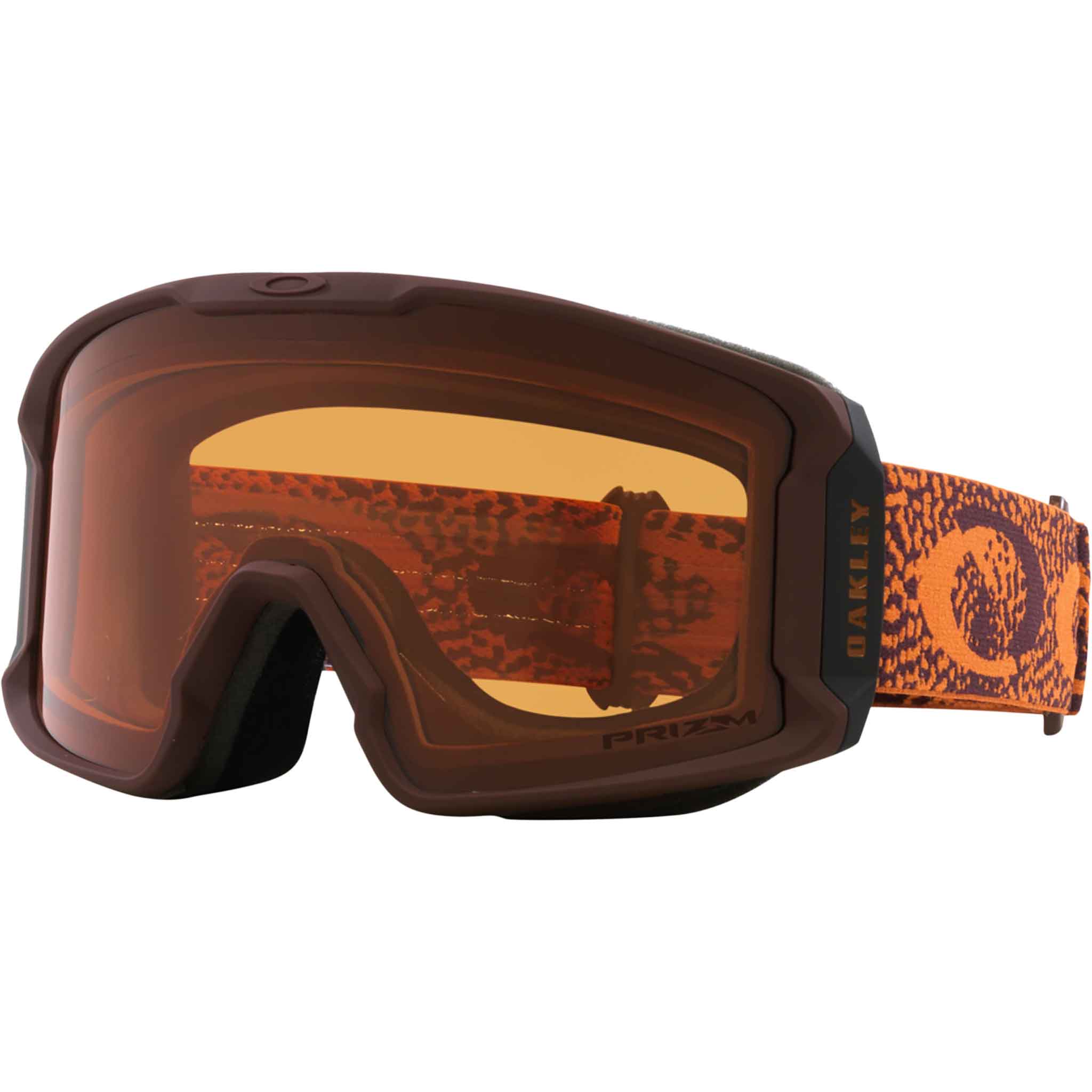 Oakley Line Miner M Goggle Ginger Digital Ellipse Prizm Snow Persimmon Goggles