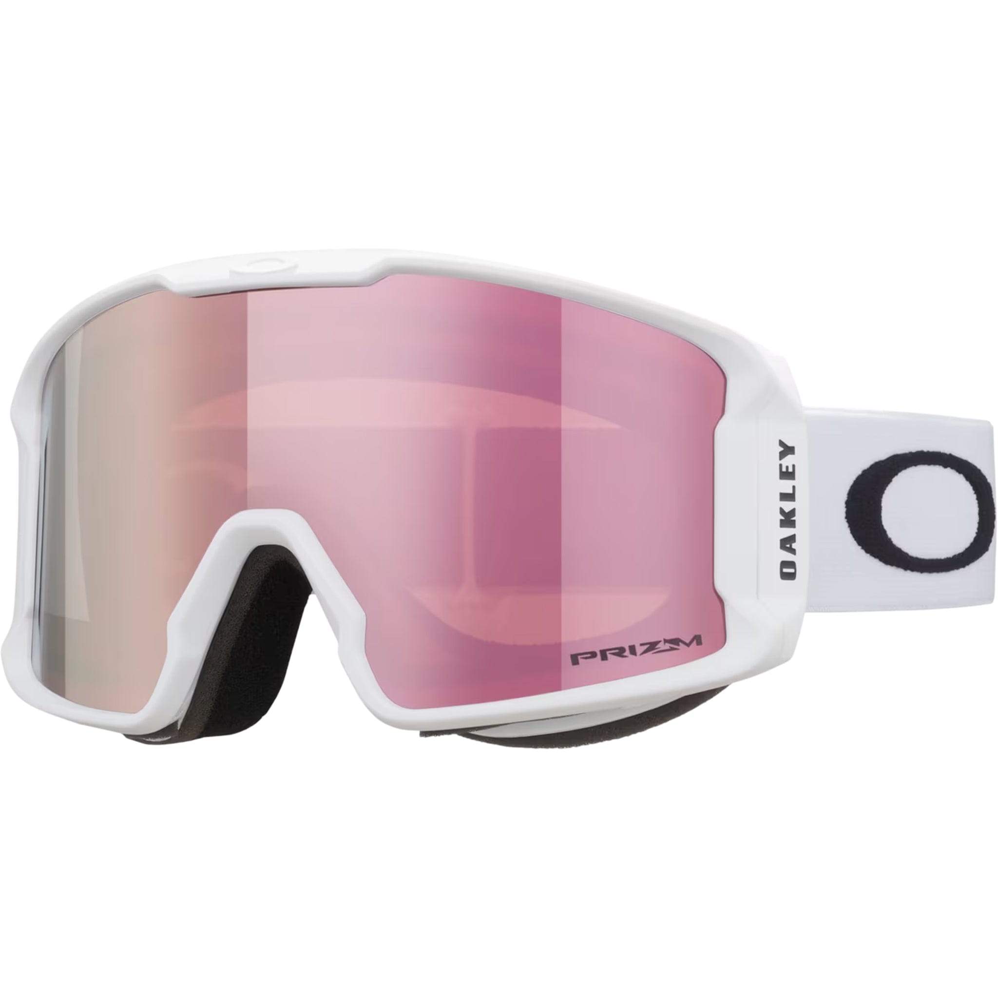 Oakley Line Miner M Matte White Prizm Rose Gold Iridium Goggles