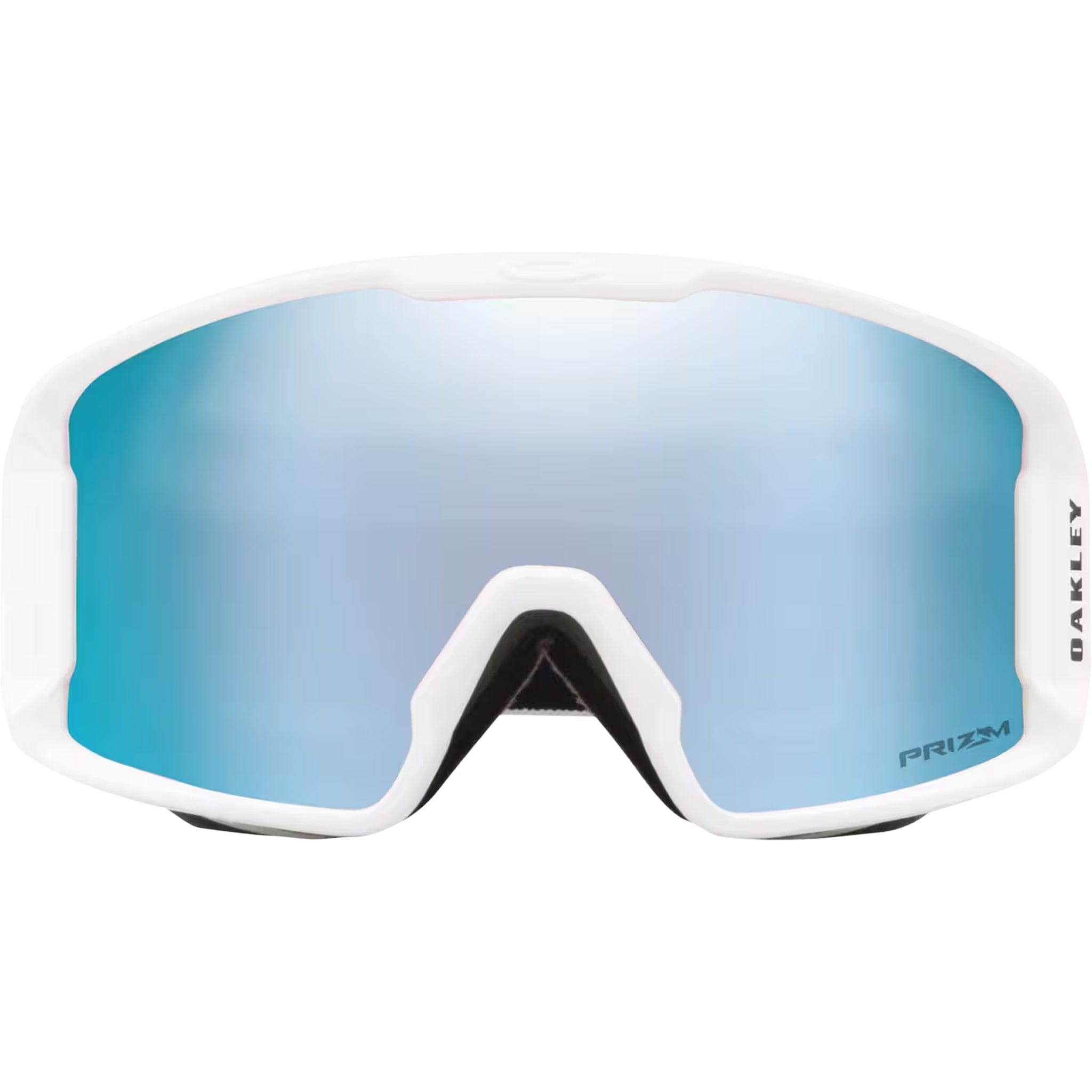 Oakley Line Miner M Matte White Prizm Snow Sapphire Iridium Goggles