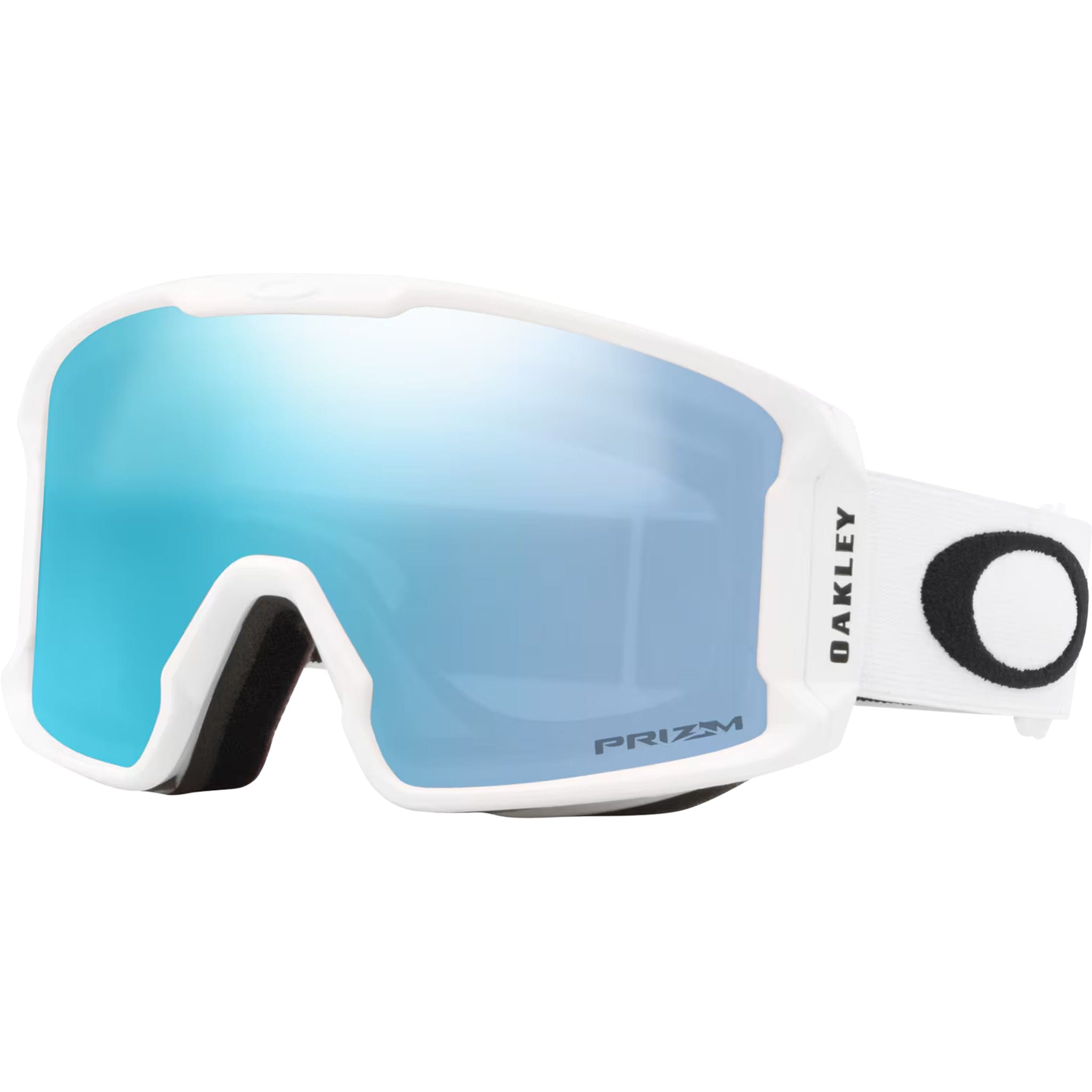 Oakley Line Miner M Matte White Prizm Snow Sapphire Iridium Goggles