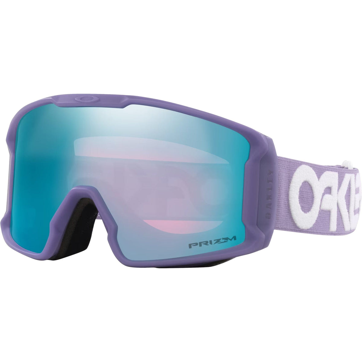 Oakley Line Miner M Snow Goggles Matte B1B Lilac Prizm Snow Sapphire Iridium Goggles