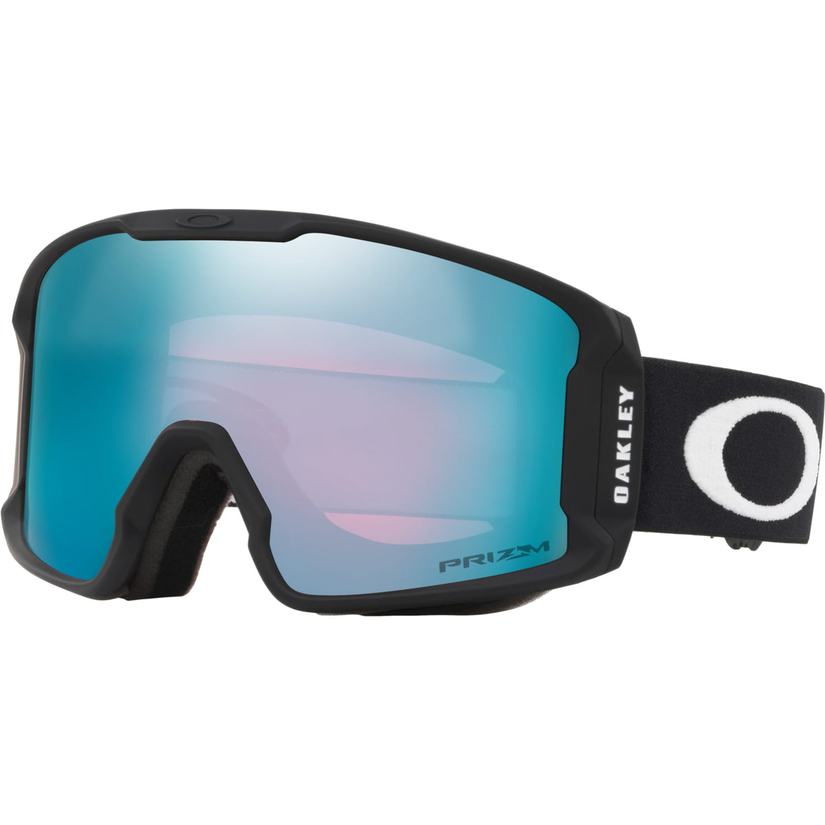 Oakley Line Miner M Snow Goggles Matte Black Prizm Snow Sapphire Iridium Lens 2027 Goggles