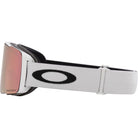 Oakley Line Miner Pro M Alt Fit Snow Goggles Matte White Prizm Rose Gold Iridium Goggles