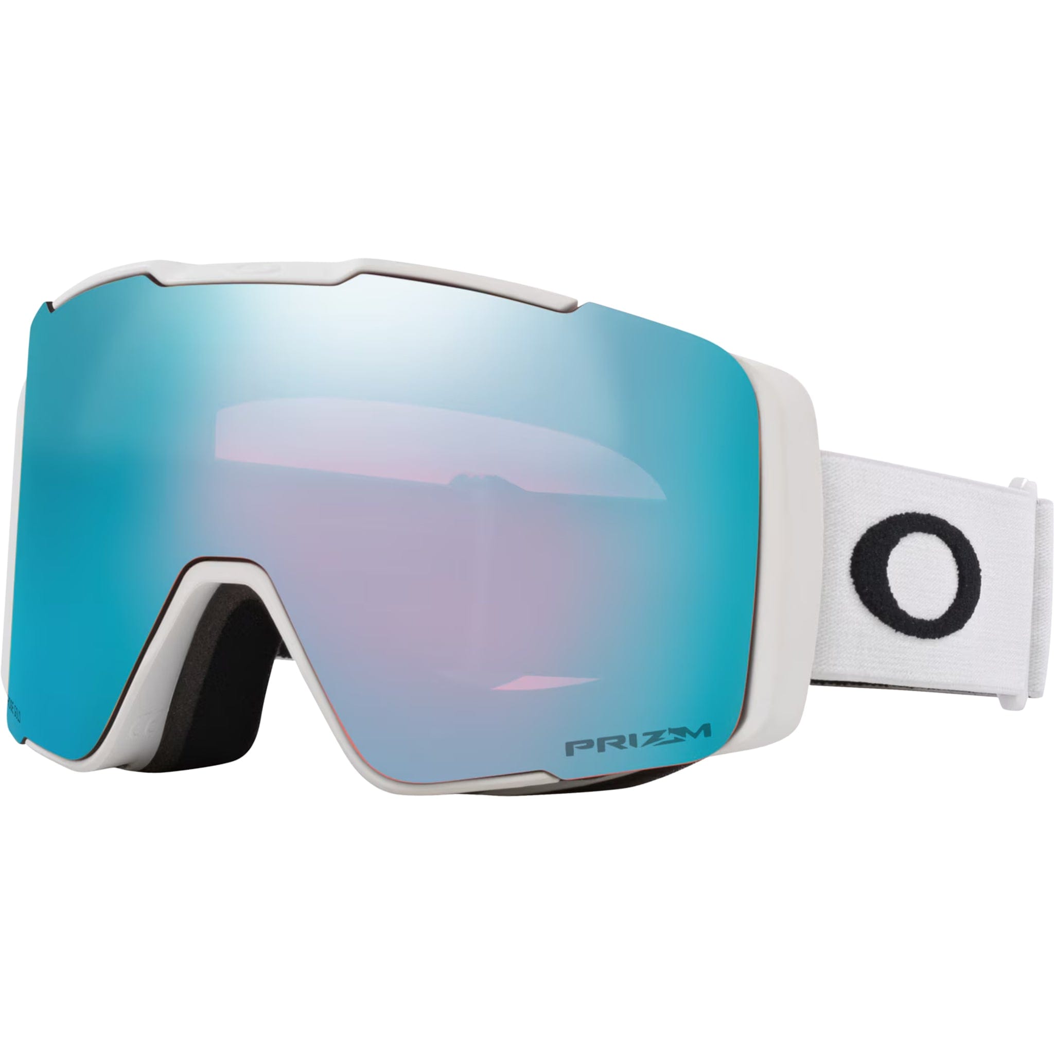 Oakley Line Miner Pro M Alt Fit Snow Goggles Matte White Prizm Sapphire Iridium Goggles