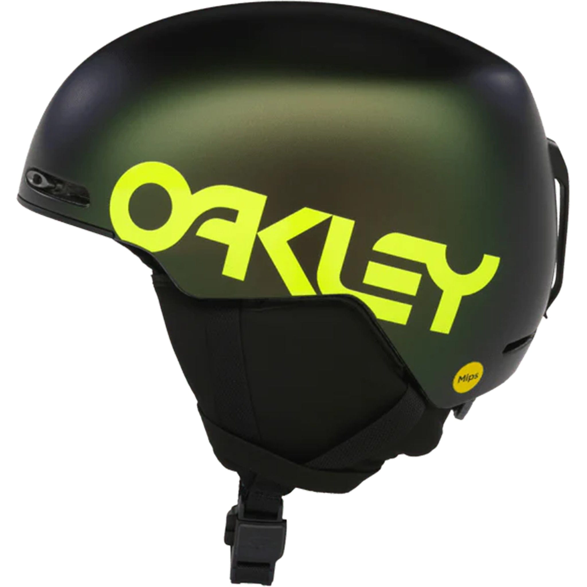 Oakley MOD1 MIPS Asia Fit Snow Helmet Silver Green Colorshift FP