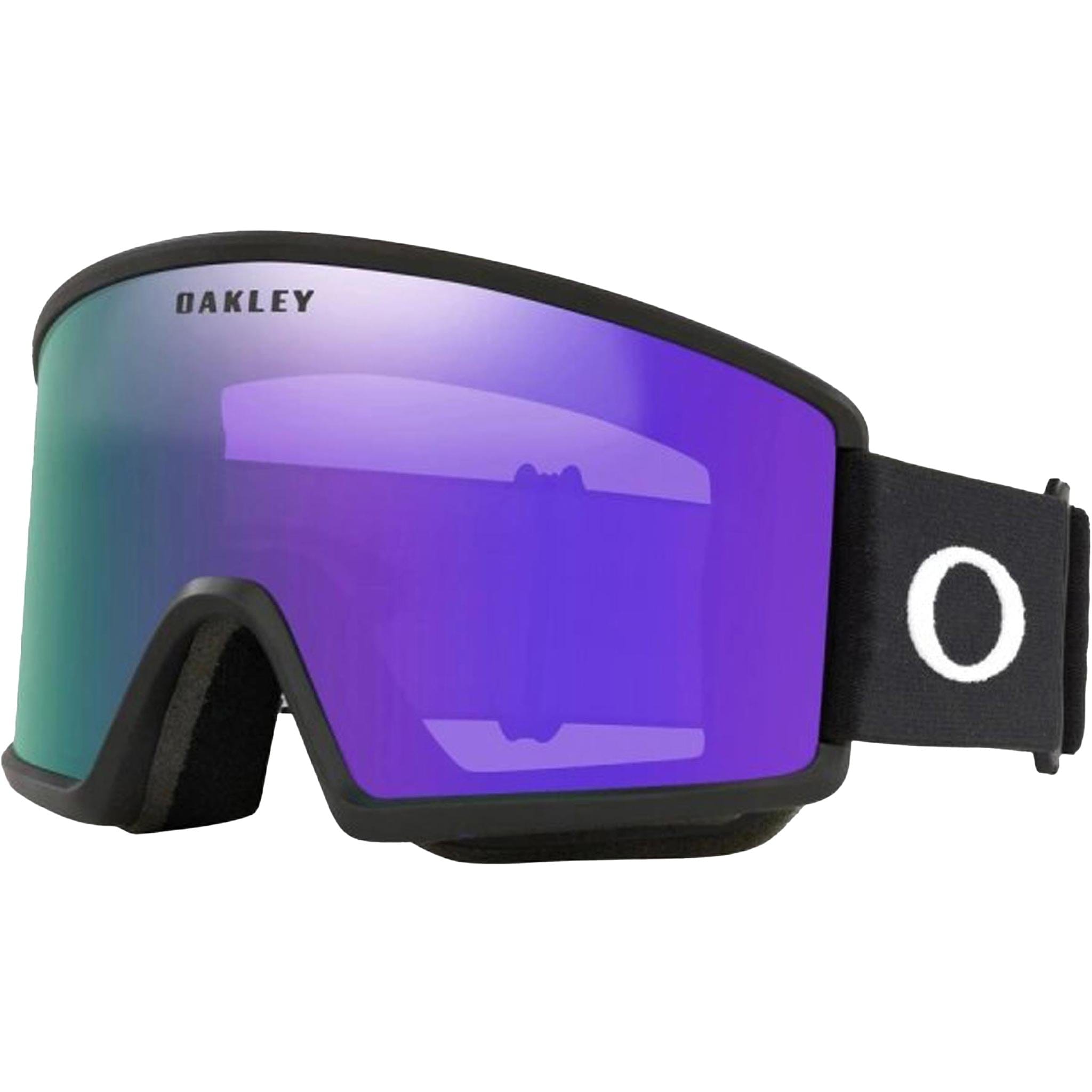 Oakley Target Line L Goggle Matte Black Violet Iridium Lens Goggles