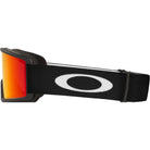 Oakley Target Line L Matte Black Fire Iridium Lens Goggles