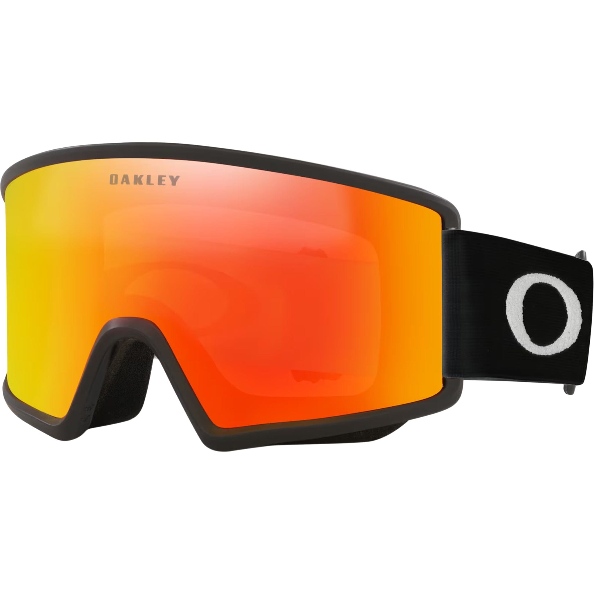 Oakley Target Line L Matte Black Fire Iridium Lens Goggles