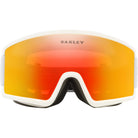 Oakley Target Line L Matte White Fire Iridium Lens Goggles