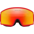 Oakley Target Line L Redline Fire Iridium Lens Goggles