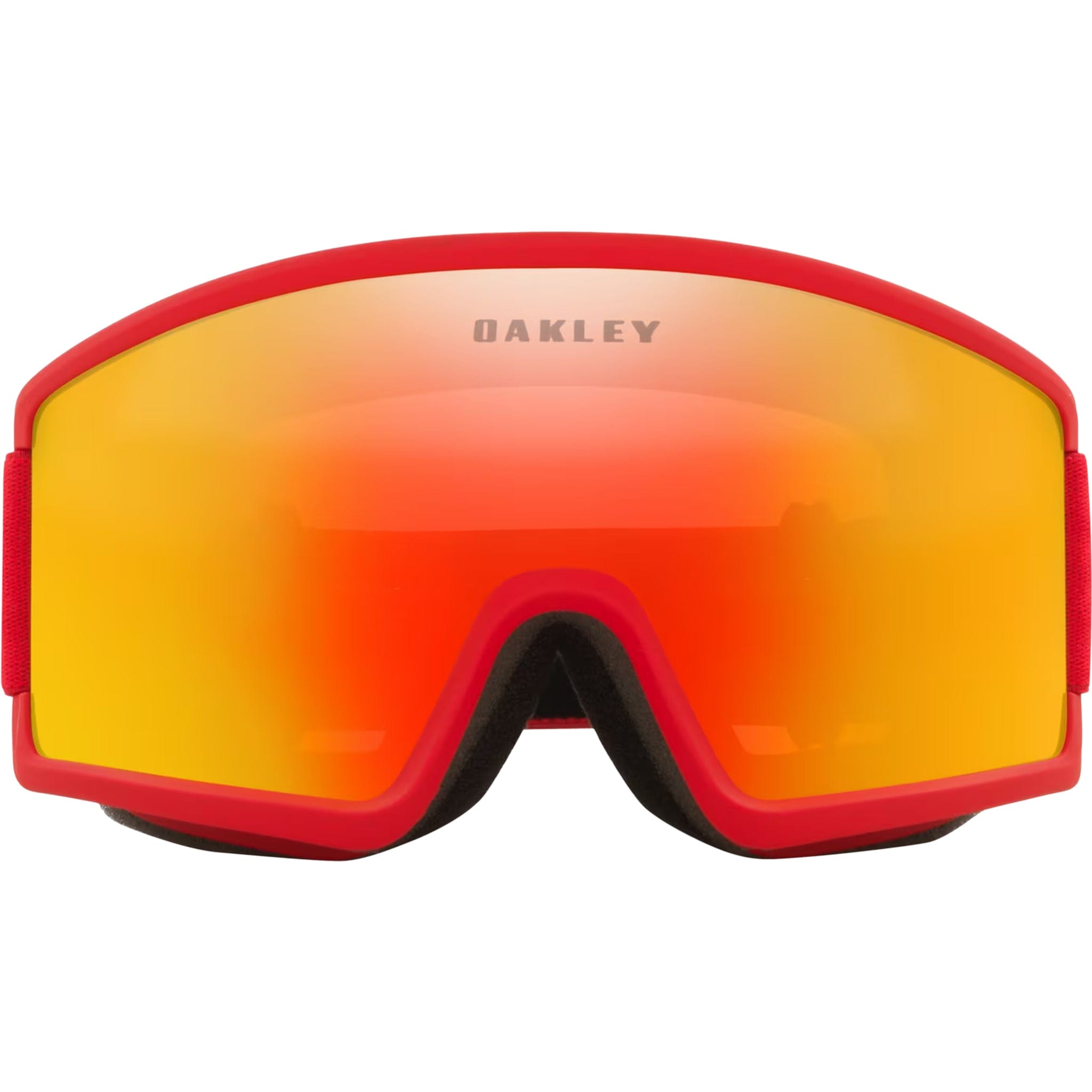 Oakley Target Line L Redline Fire Iridium Lens Goggles