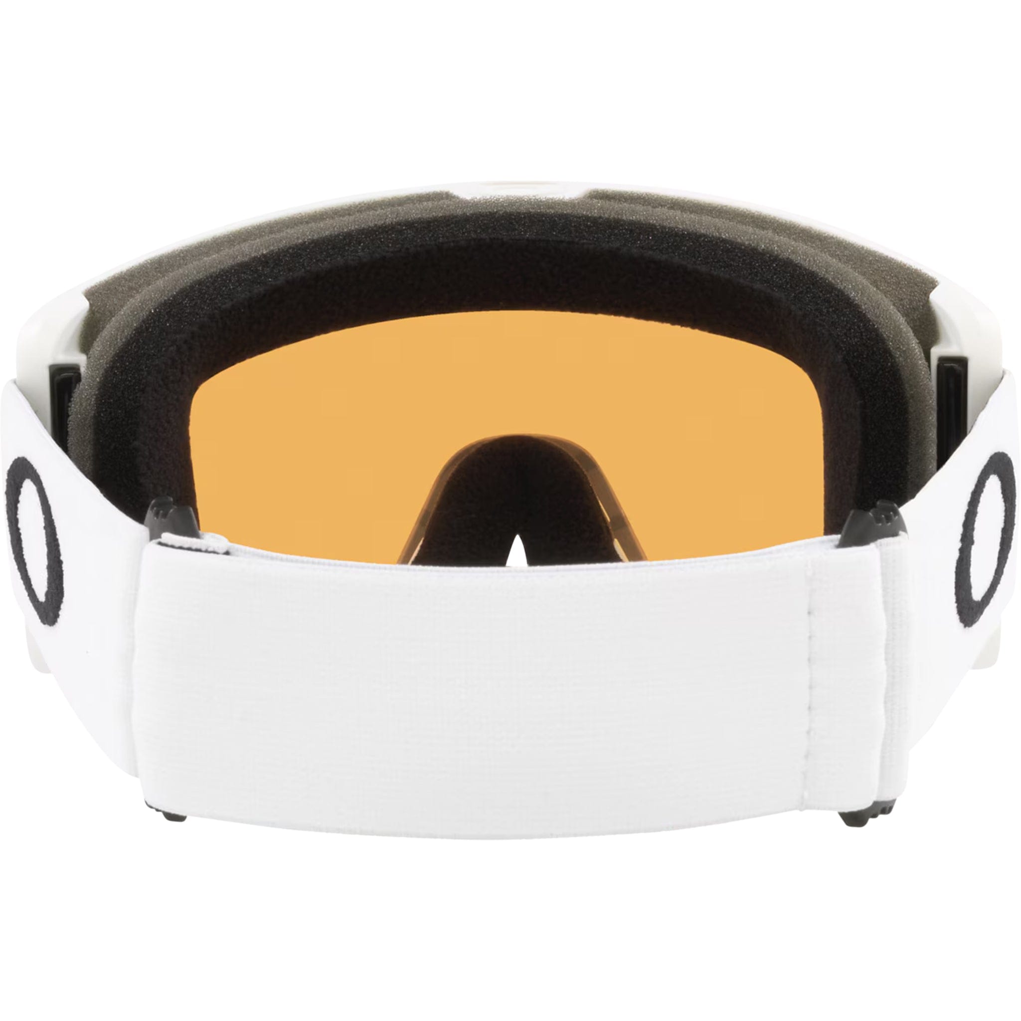 Oakley Target Line L Snow Goggles Matte White Prizm Persimmon Goggles