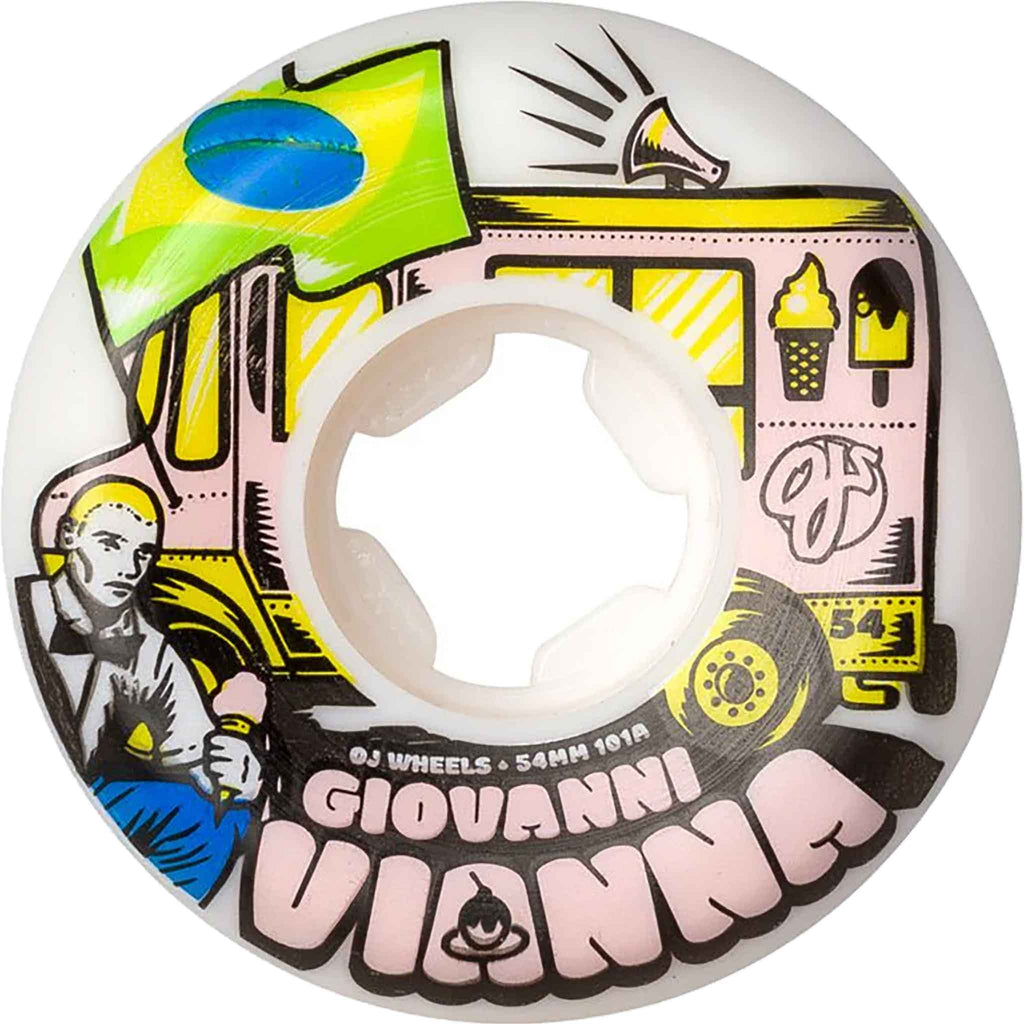 OJS Giovanni Vianna Elite Mini Combo 101A 54MM Skateboard Wheels Skateboard Wheels