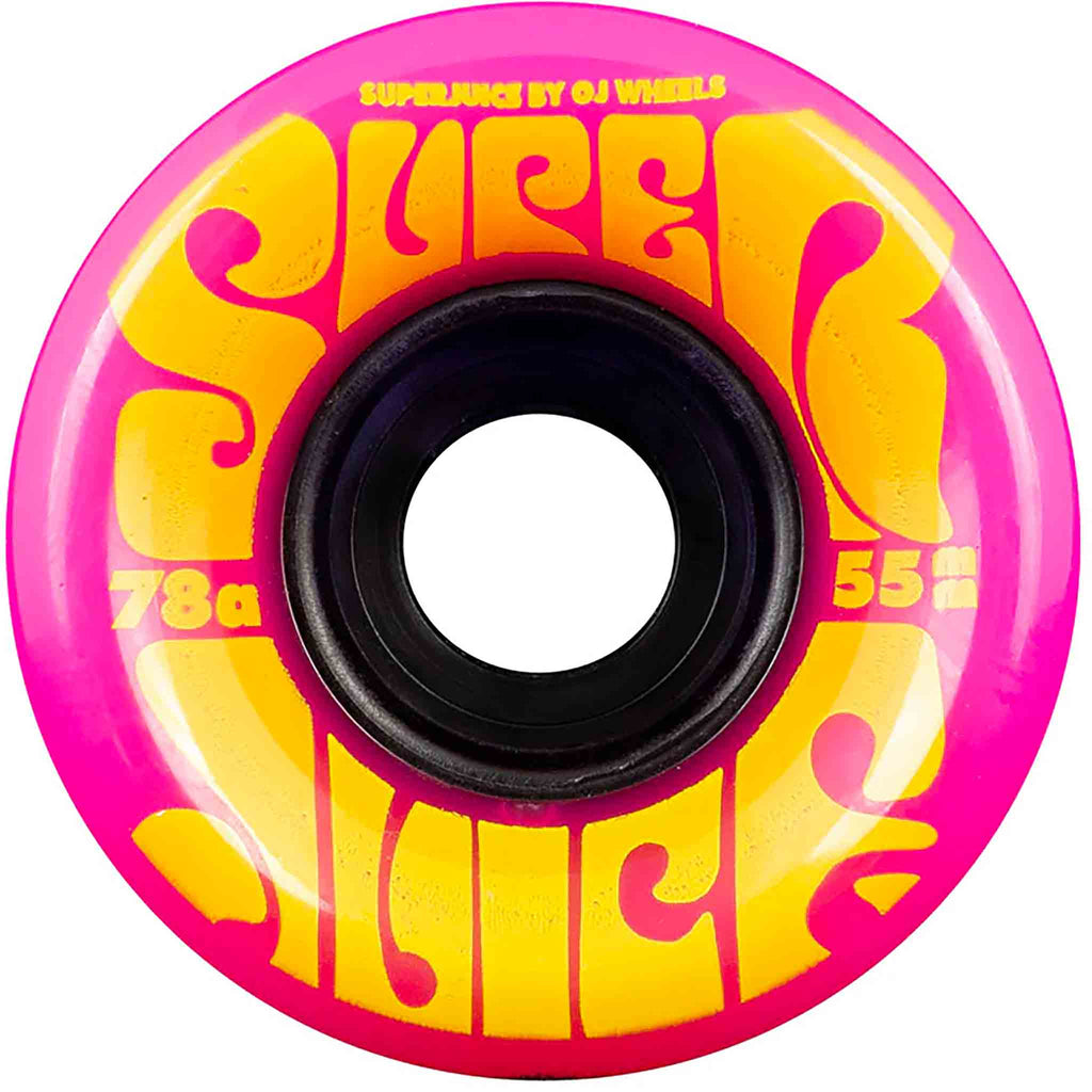 OJS Mini Super Juice Pink 78A 55mm Skateboard Wheels