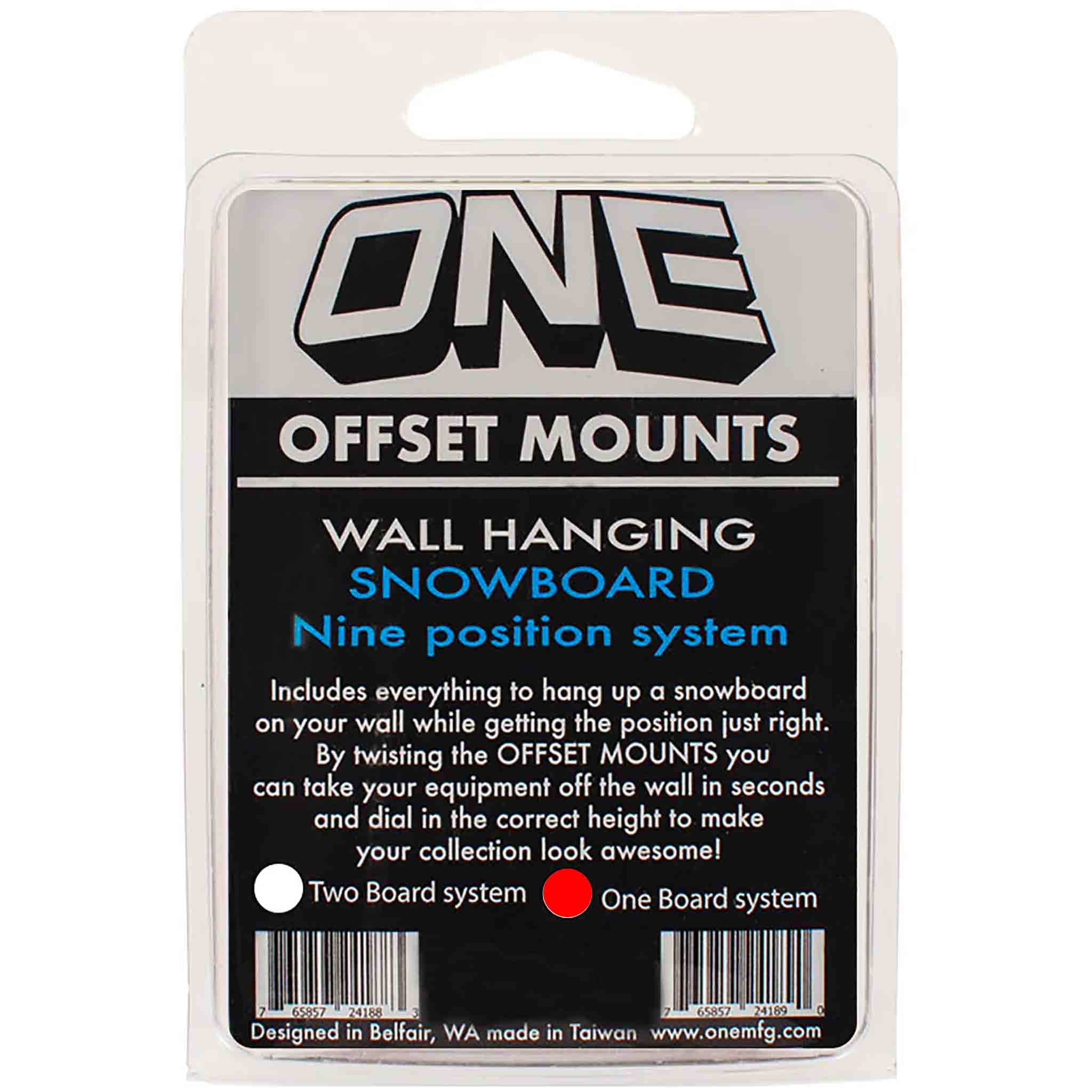 One Ball Jay Offset Wall Mounts Accessories