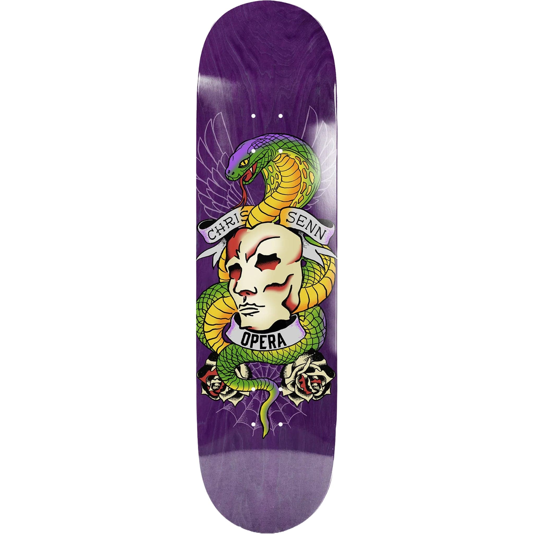 Opera Chris Senn Skate Shop Day EX7 Skateboard Deck 8.75" Skateboard