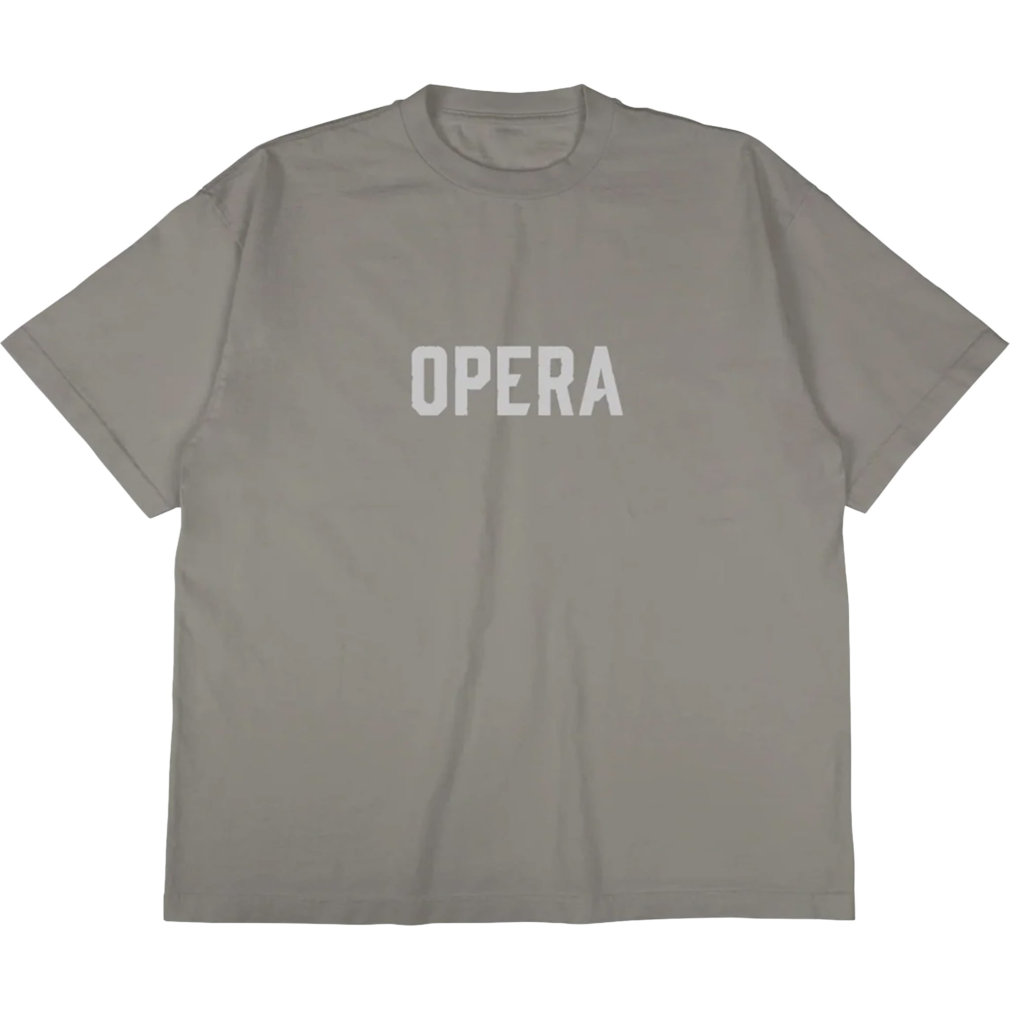 Opera Font Premium Tee Smoke T Shirt