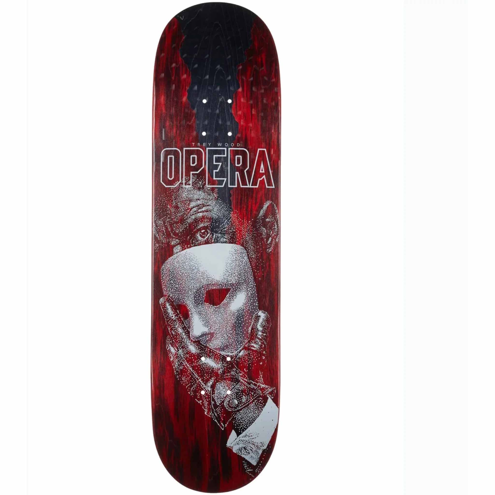 Opera Trey Wood Unmasked EX7 8.25" Skateboard Deck Skateboard