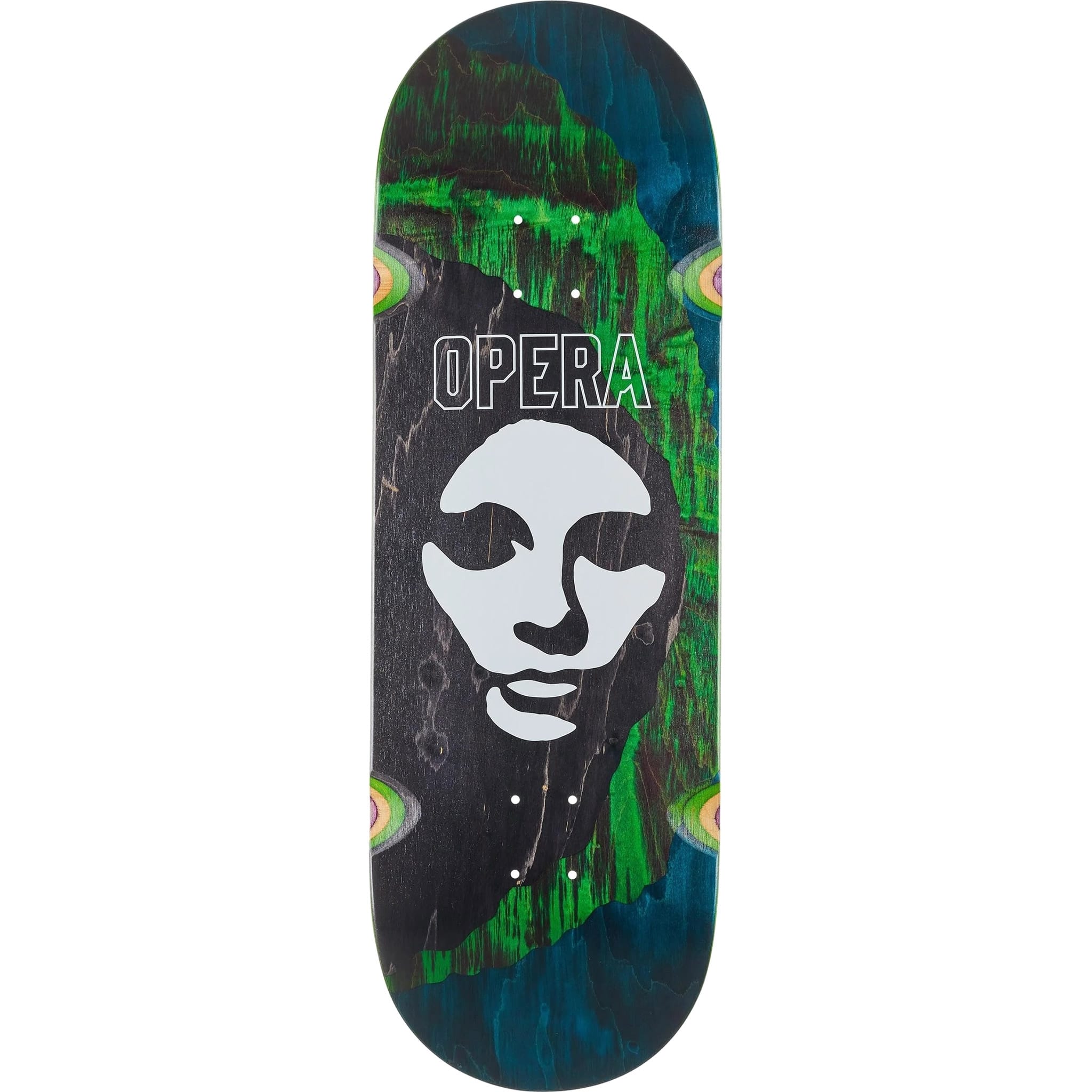 Opera Triple Torn Big Mask EX7 Skateboard Deck 10" Skateboard