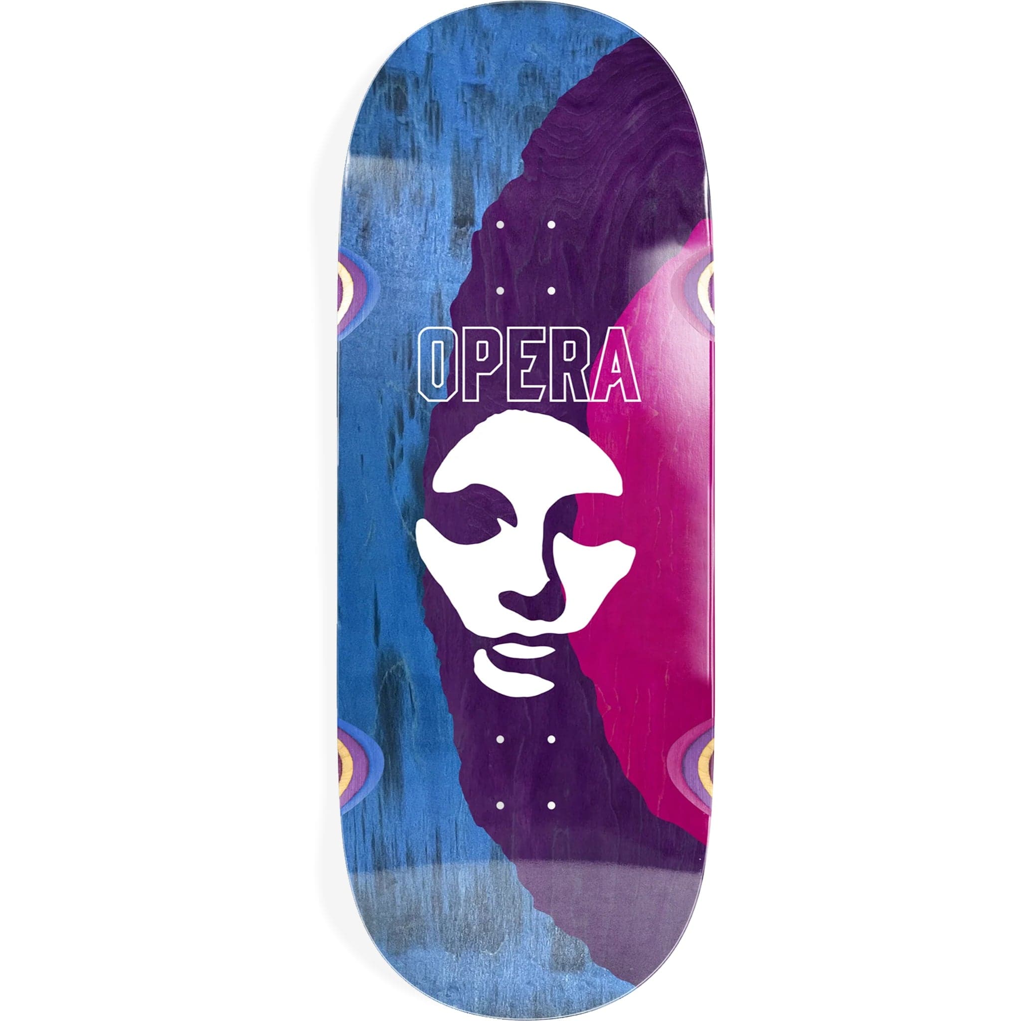 Opera Triple Torn Big Mask EX7 Skateboard Deck 12" Skateboard