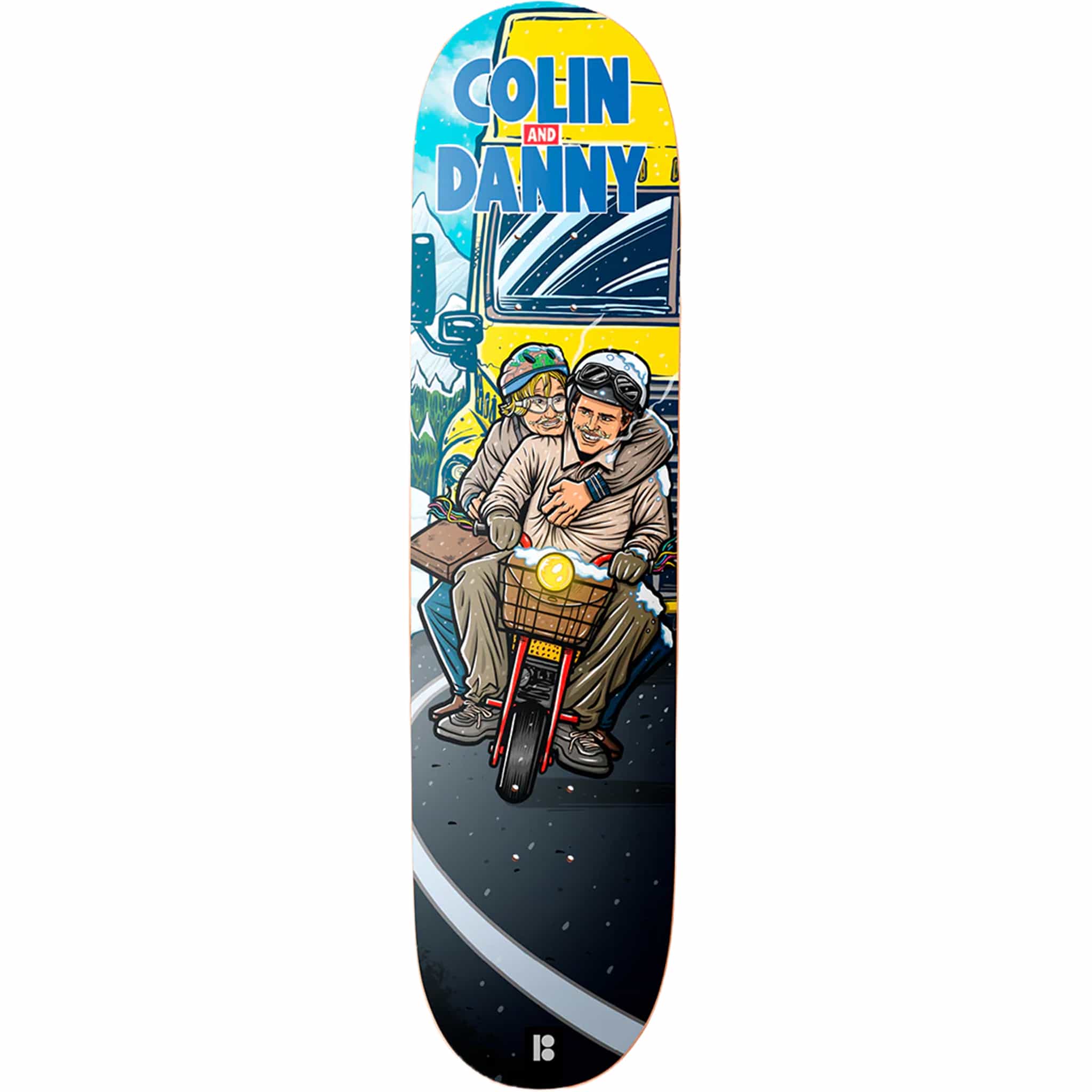 Plan B Dumb Dumber Skateboard Deck 8.25" Skateboard