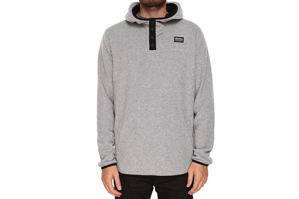 PLENTY RONNY POLAR HOOD LIGHT GREY Mens Thermal