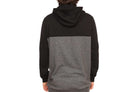 Plenty St Joseph Button Hood Black Grey Heather Sweatshirts