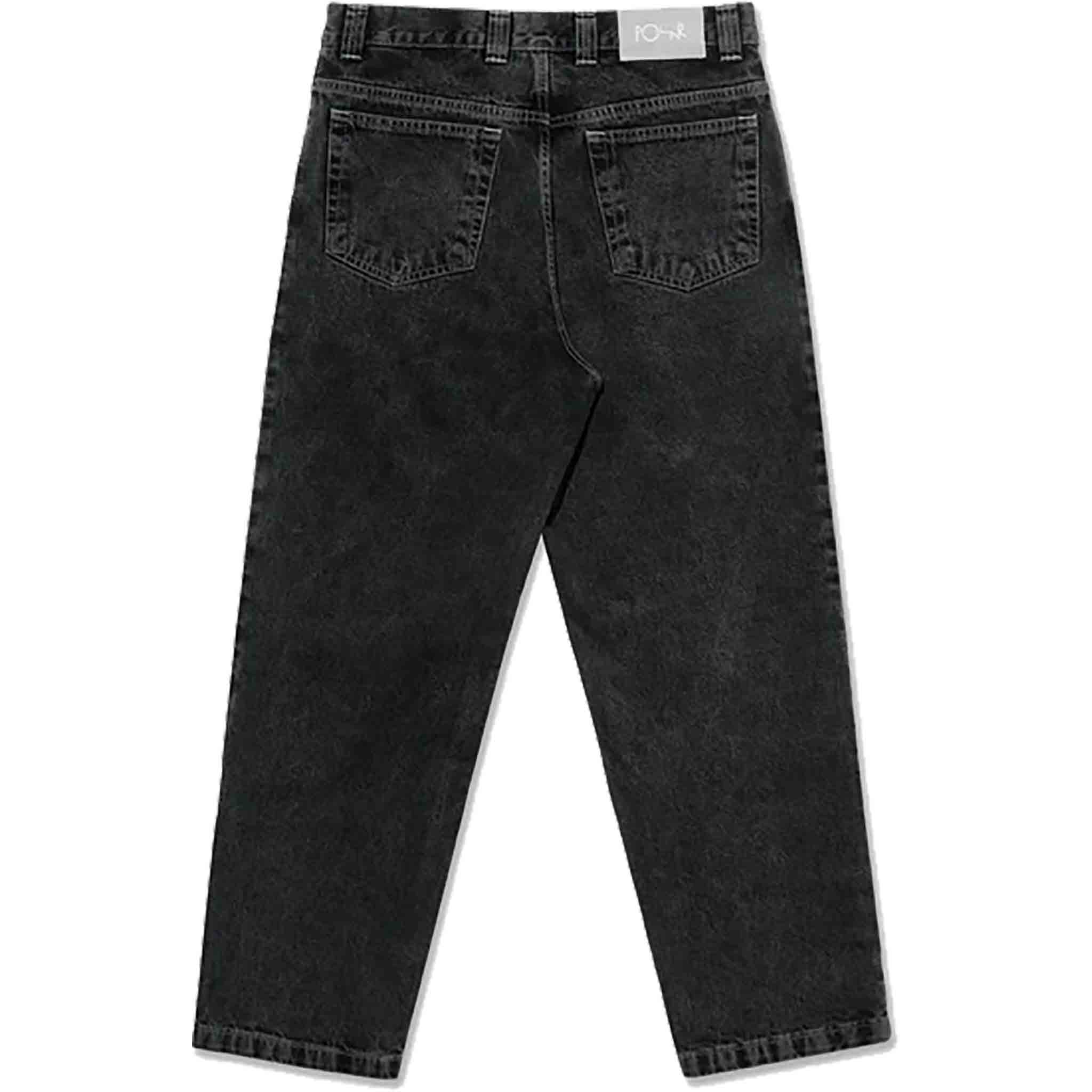 Polar '93! Denim Silver Black Pants