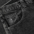 Polar '93! Denim Silver Black Pants