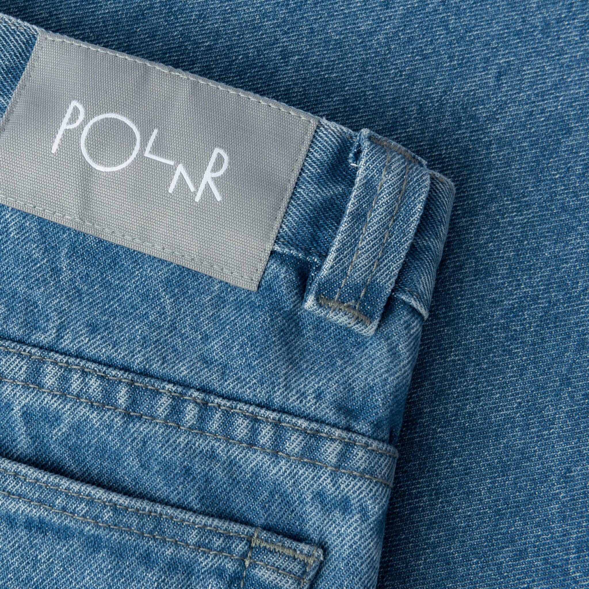 Polar 93! Pants Mid Blue Pants