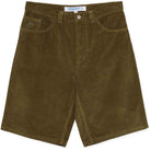 Polar Big Boy Cord Shorts Brass S23 Shorts