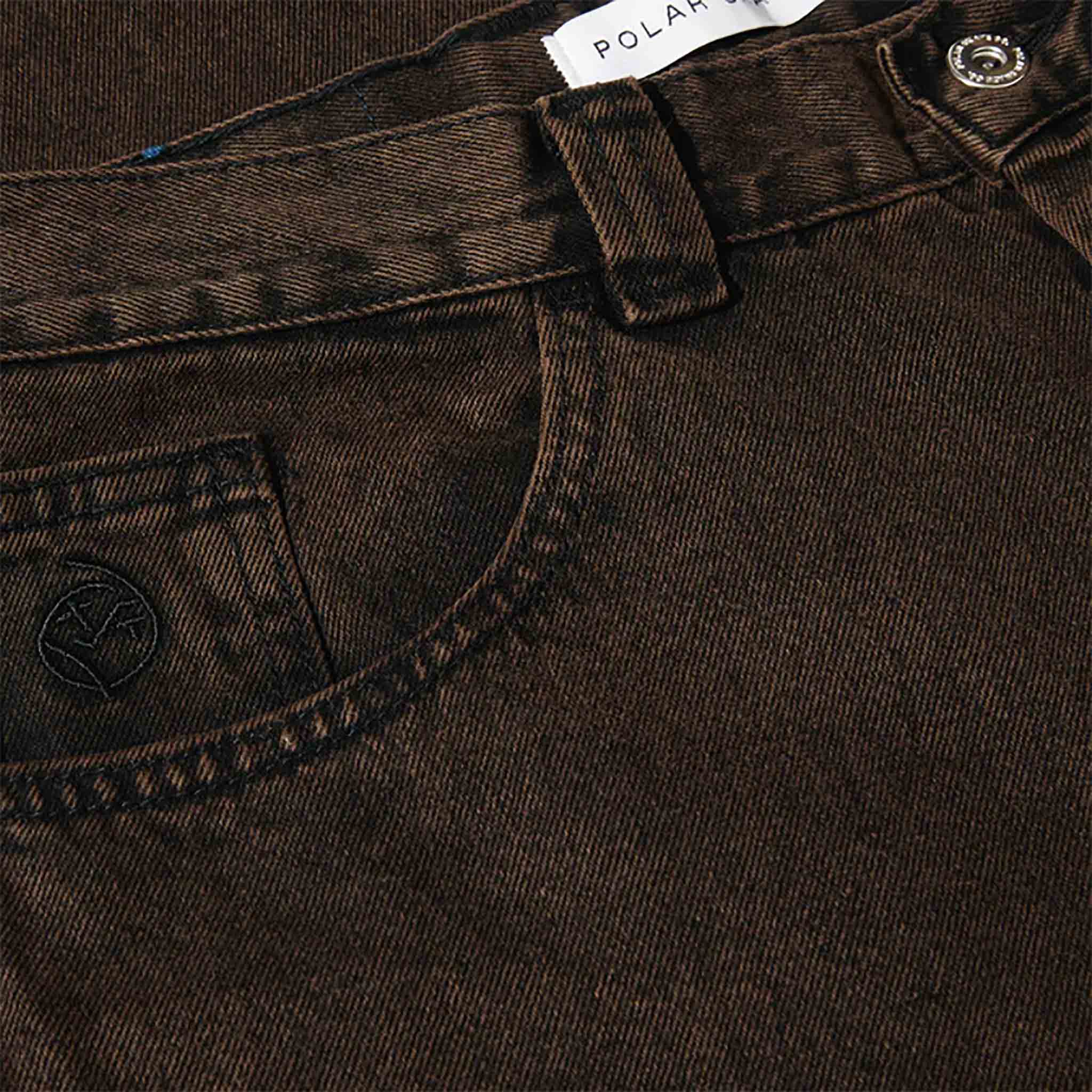 Polar Big Boy Jeans Brown Black Pants