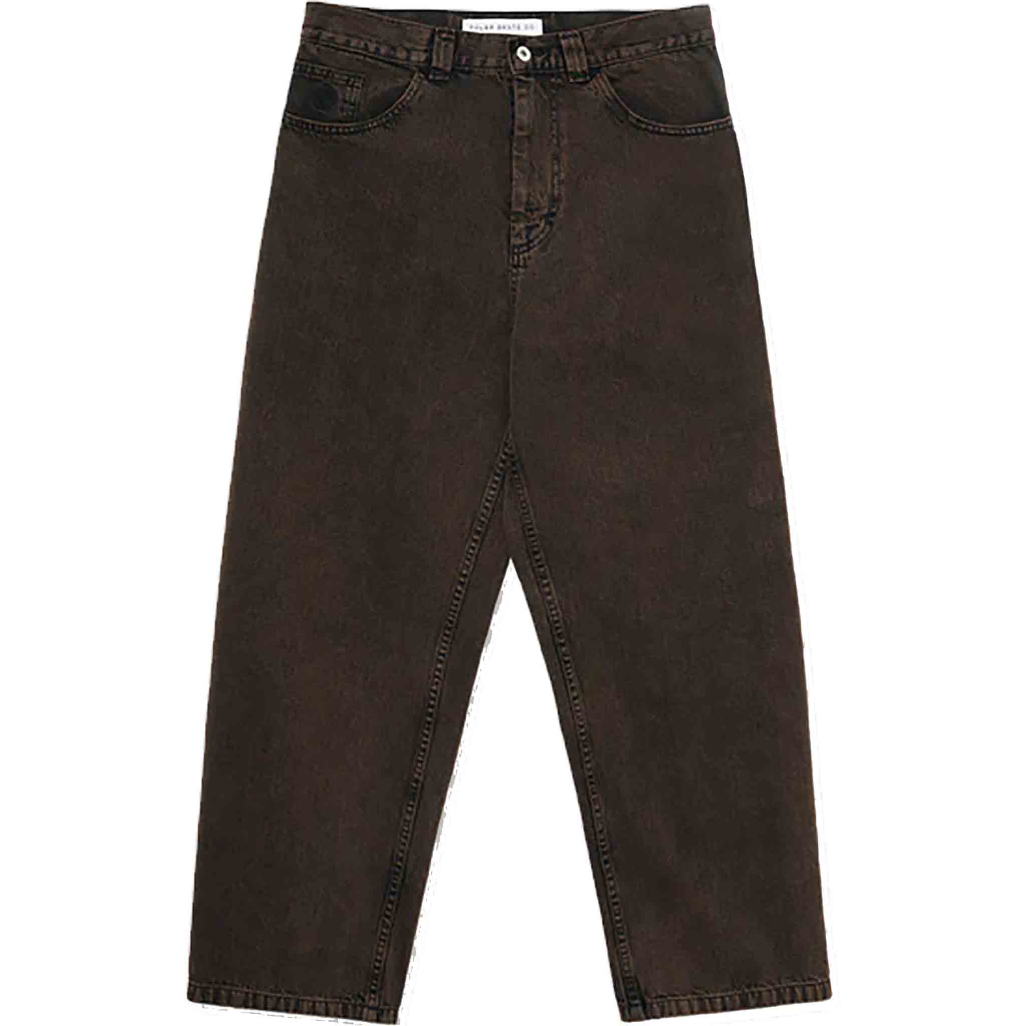 Polar Big Boy Jeans Brown Black Pants